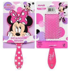 Minnie Character Shaped Rubber Brush with Hangtag